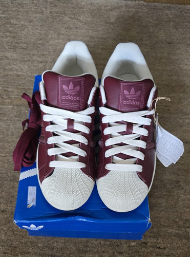 Adidas superstar maroon - ii,
