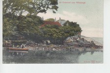 View of ferry boat at Cramond, Edinburgh