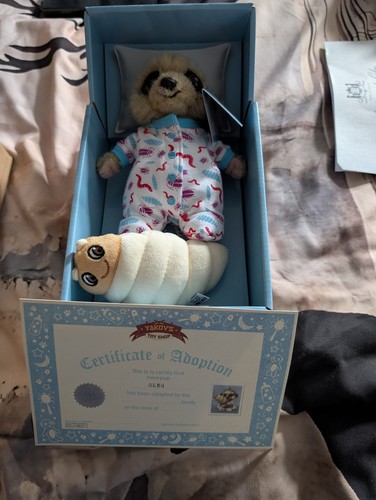 Meerkat baby oleg toy with - meerkat,
