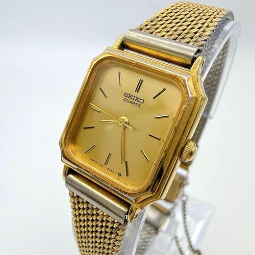 Seiko 7321 5100 quartz - seiko, square