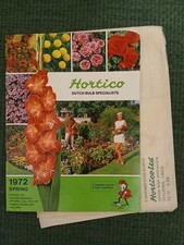 1972 HORTICO Bulb Seed