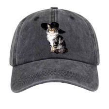 Classy Maine Coon Cat in Hat