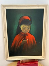 Stephen Pearson Daisy girl Vintage retro 1960’s Kitsch Print Framed Large