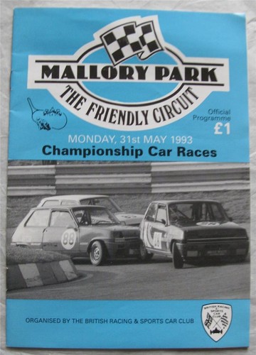 Mallory park may - 31, 1993