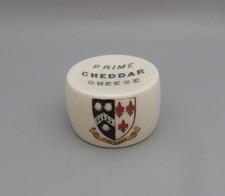 Crested Ware - Grafton Model of a Prime Cheddar Cheese (2 Available)