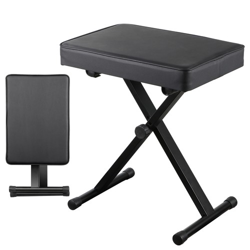 Folding piano keyboard - piano, bench