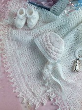 Baby Vintage Heirloom Shawl