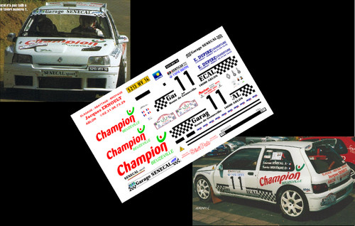 Decals renault clio - [decals,