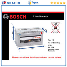 Car Battery S5010 Bosch 110