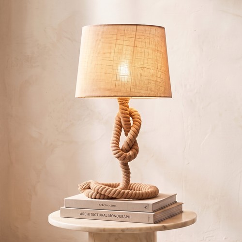Nautical style rope - nautical, table