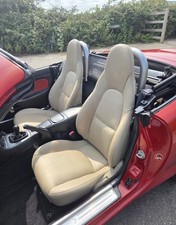 Mazda mx5 beige - mx5, leather