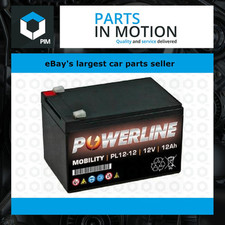 single Powerline 12V 12Ah 12
