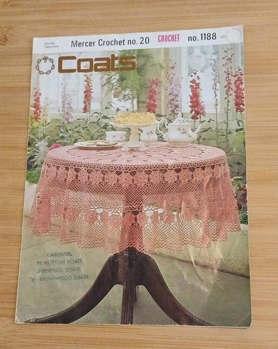 Circular tablecloth crochet - circular,