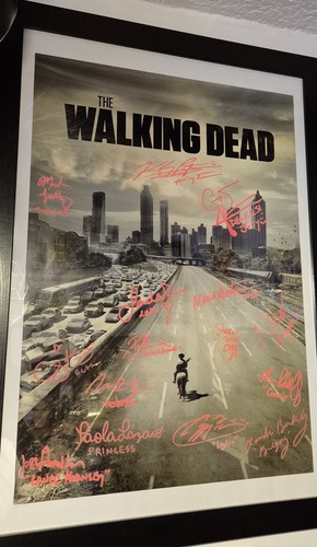 The walking dead - walking, signed