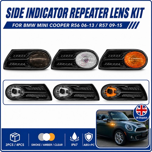 Amber side indicator - 2-4x, lens