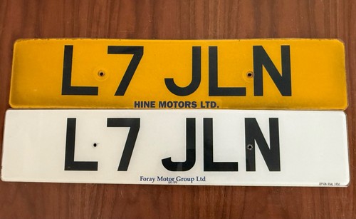 Jln private number plate - private,