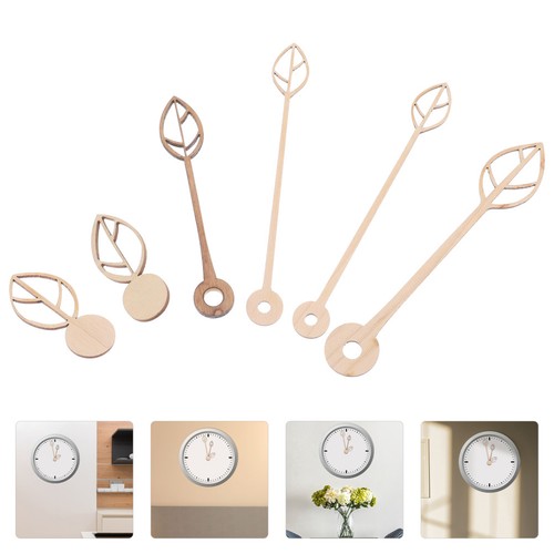 Pcs wooden clock - 6,
