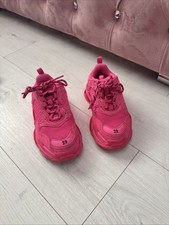Balenciaga Girls Pink Trainers Size 29 Uk 11
