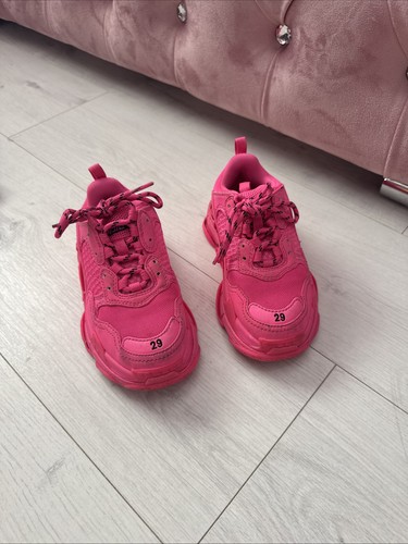 Balenciaga girls pink trainers - pink,