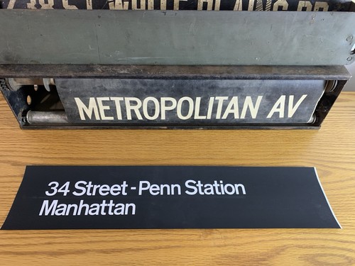 Nyc subway roll sign 34 - nyc,