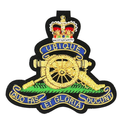 Royal artillery blazer badge - royal,