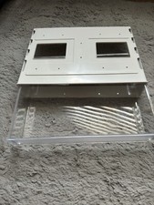 Under Desk Drawer Countertop Home Office Filing Shelf  white