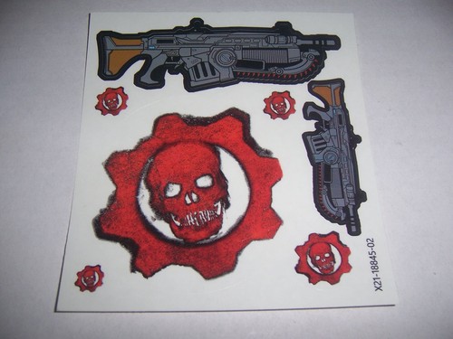 Gears war stickers - gears,