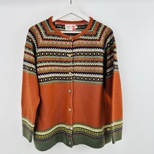Fair Isle Wool Cardigan