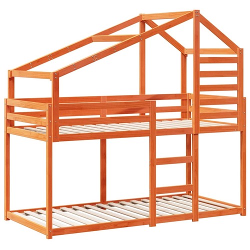 Bunk bed with - with, roof