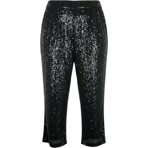 Express womens black sequin - xl,
