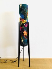 Retro Parrots & Birds Fun Rocket Floor  Lamp 60s 70s Vintage Style 120cm