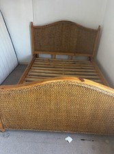 Double Wicker Bed ￼