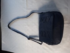 Nicole Brown Navy Shoulder Bag