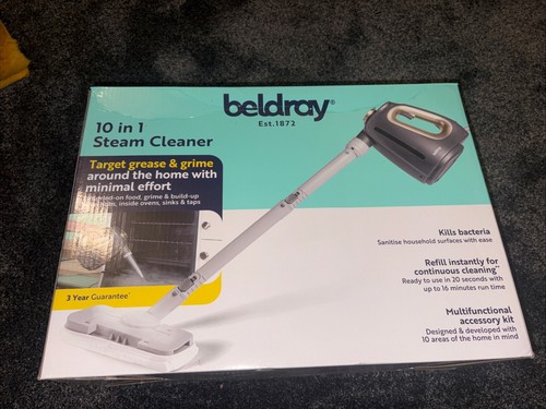 Beldray steam cleaner - 10-in-1,