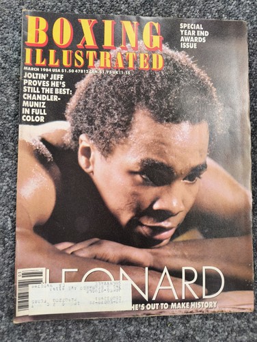 Boxing illustrated march - illustrated, 1984