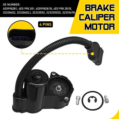 Electric brake caliper - caliper, motor