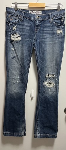 Y2k hollister low rise - hollister, ripped