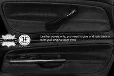 Black stitch front door - front,
