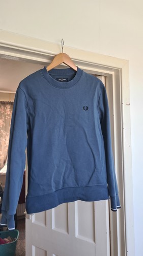 Fred perry jumper size blue - jumper,