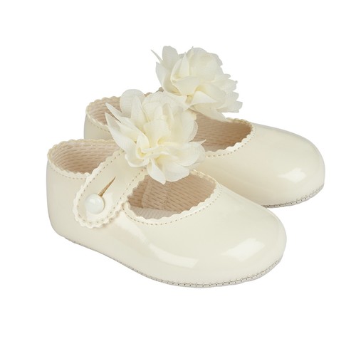 Baby shoes ivory - baby, patent