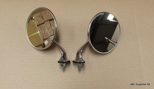 CLASSIC CAR WING MIRROR (PAIR OF) FOR MG - TRIUMPH - JAGUAR ECT - UNIVERSAL FIT