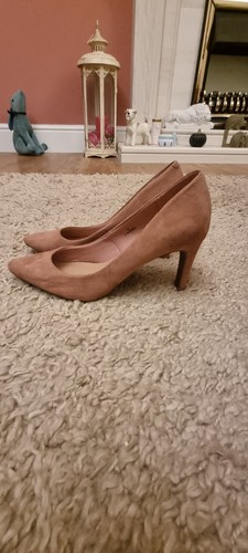 Dusky pink suede - s,