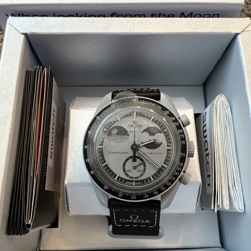 Swatch omega moonswatch - x,