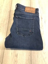 MEN'S TOMMY HILFIGER BLEECKER SLIM STRETCH JEANS 31" WAIST X 32" LEG BLUE