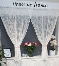 Victorian Floral White Lace