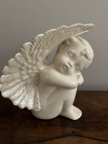 Cherub angel baby - angel, figurine