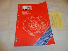 QUINTON HAZELL BRAKE HOSE AND WHEEL CYLINDER CATALOGUE 1988