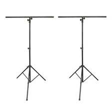 2x Thor LS002 Lighting Stand Tripod T-Bar for Light Effects DJ Disco