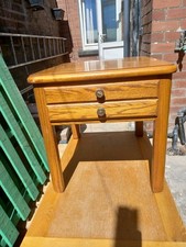 Thomasville solid  American Oak   polished,57cm H,57cm W,67cm  D