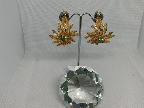 Gold tone 18k plated large - tone,